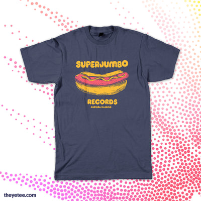Superjumbo Hot Dog Tee (Navy)
